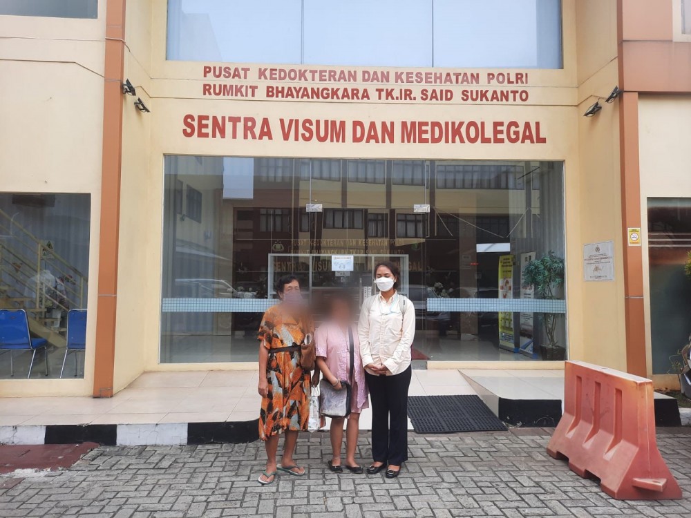 Pendampingan kasus korban kekerasan berbasis gender. Dok.LBH Apik